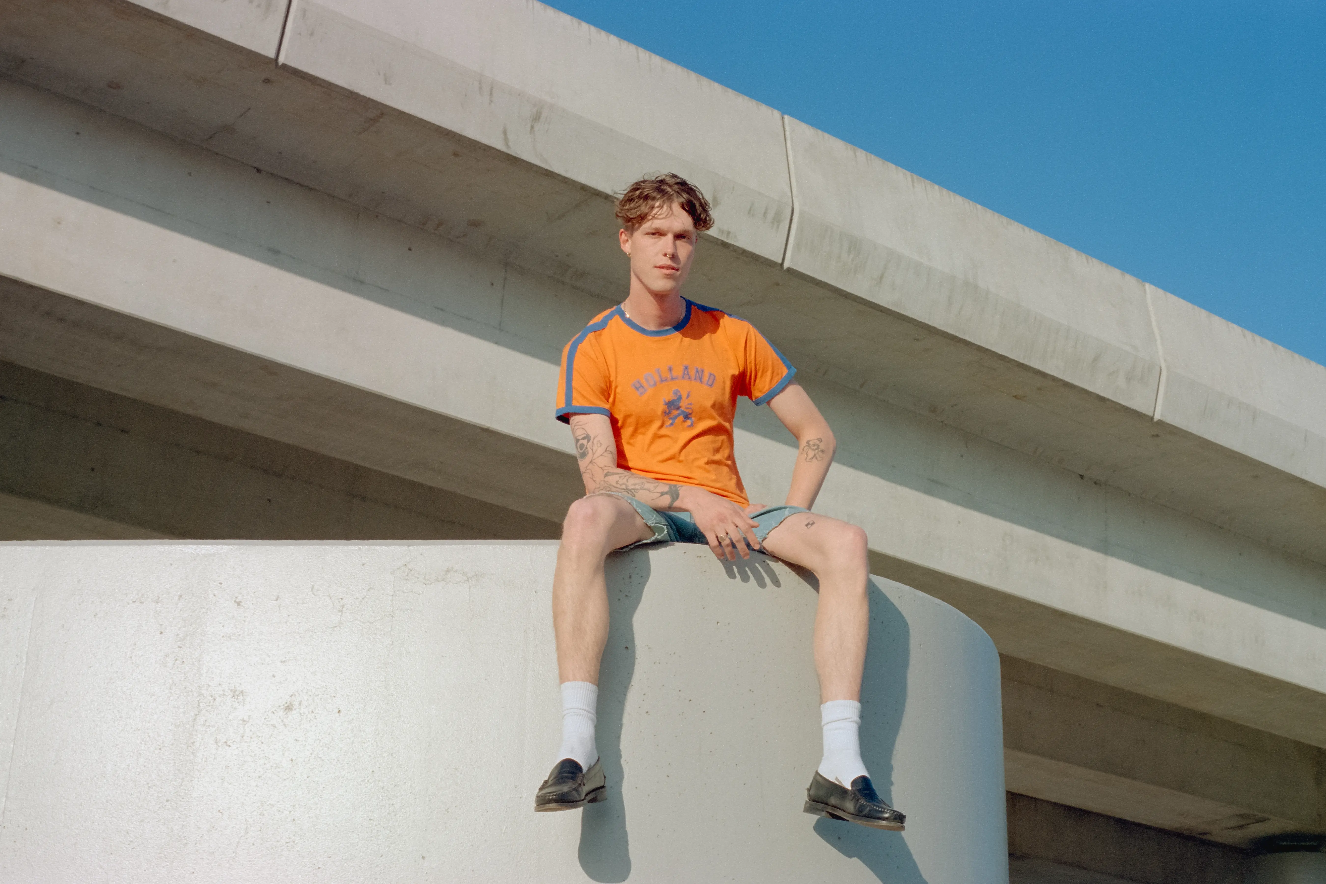 clark and the overpass